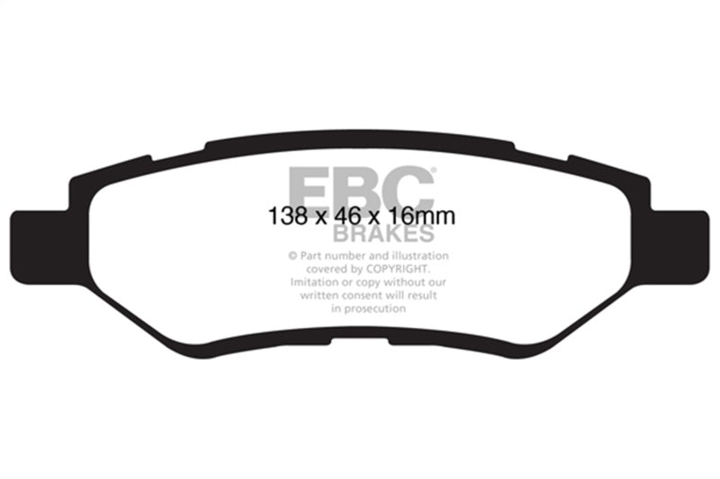 Brake Pads - OE EBCUD1337 EBC