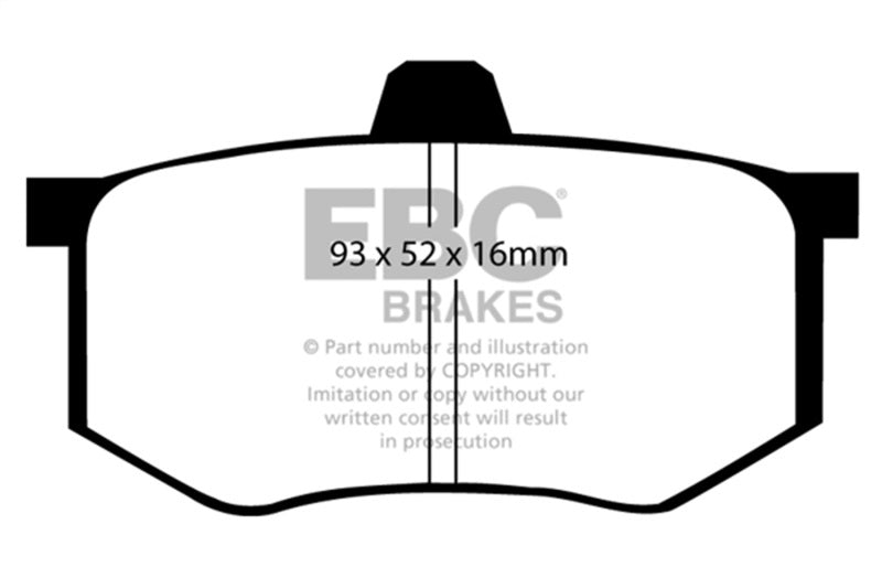 Brake Pads - OE EBCUD1368 EBC