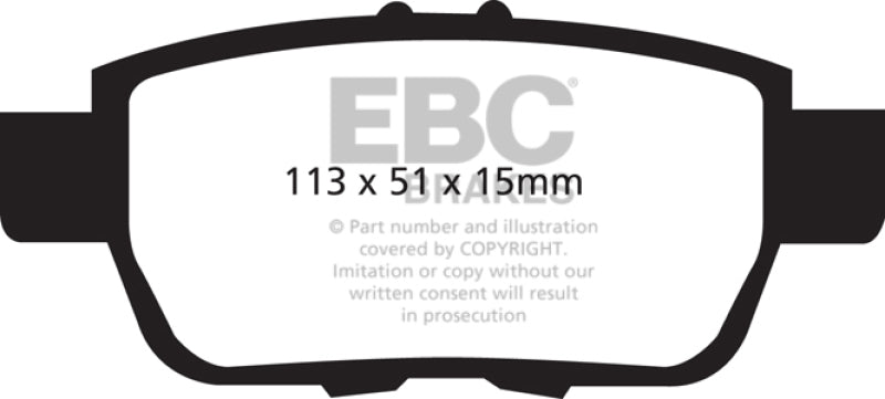 Brake Pads - Performance EBCDP41754R EBC