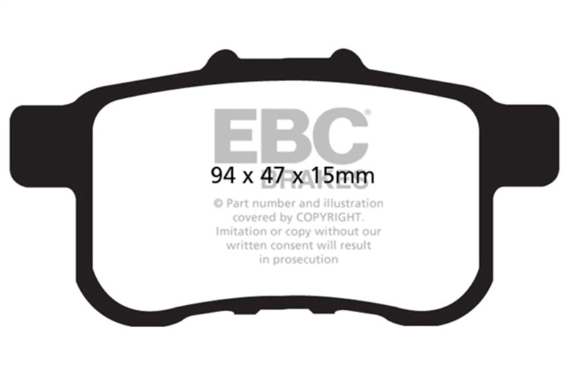 Brake Pads - Performance EBCDP21987 EBC