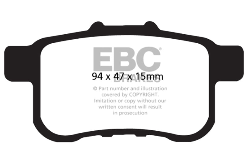 Brake Pads - Performance EBCDP21987 EBC
