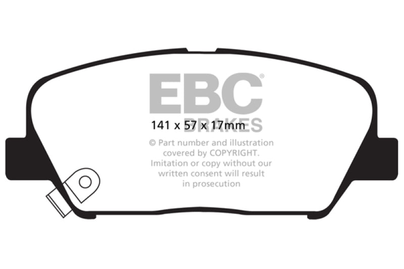 Brake Pads - Performance EBCDP41856R EBC