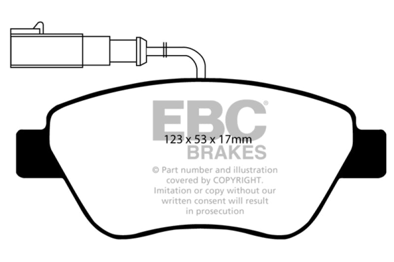 Brake Pads - Performance EBCDP41384R EBC