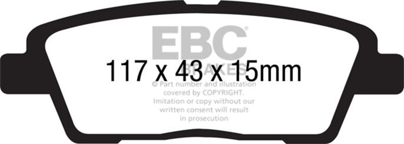 Brake Pads - Performance EBCDP41881R EBC