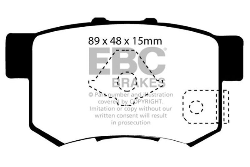 Brake Pads - Performance EBCDP41193/2R EBC