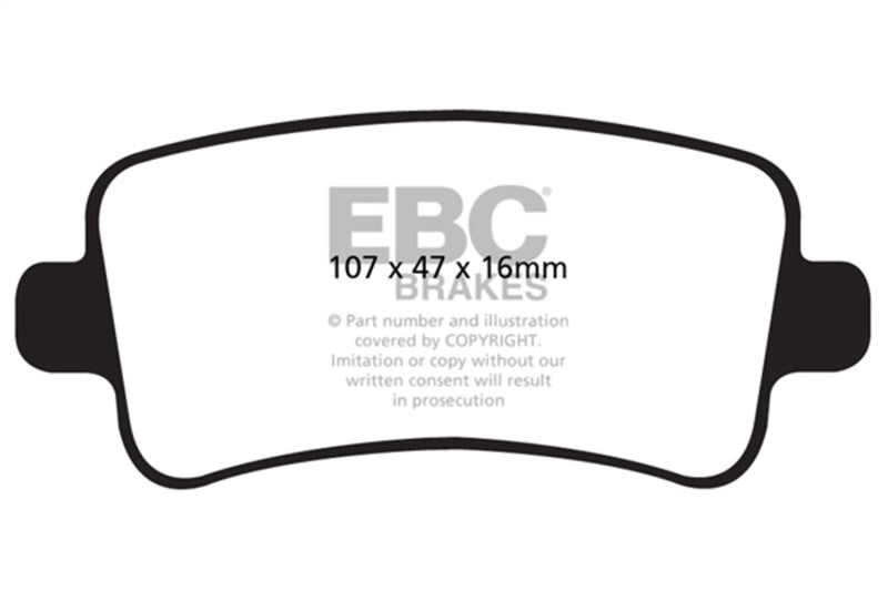 Brake Pads - Performance EBCDP22016 EBC