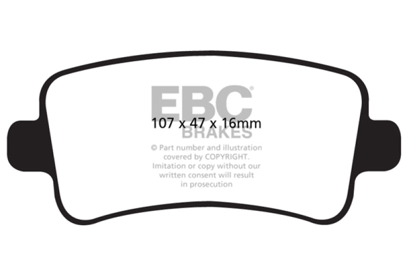 Brake Pads - Performance EBCDP22016 EBC