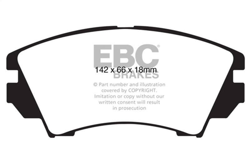 Brake Pads - OE EBCUD1404 EBC