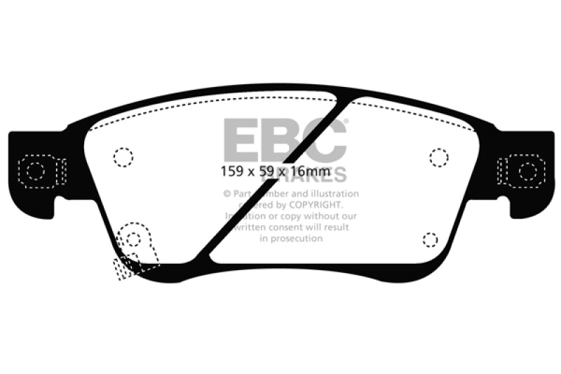 Brake Pads - Performance EBCDP31807C EBC
