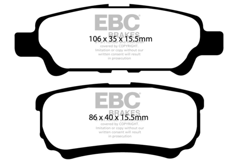 Brake Pads - Performance EBCDP31563C EBC