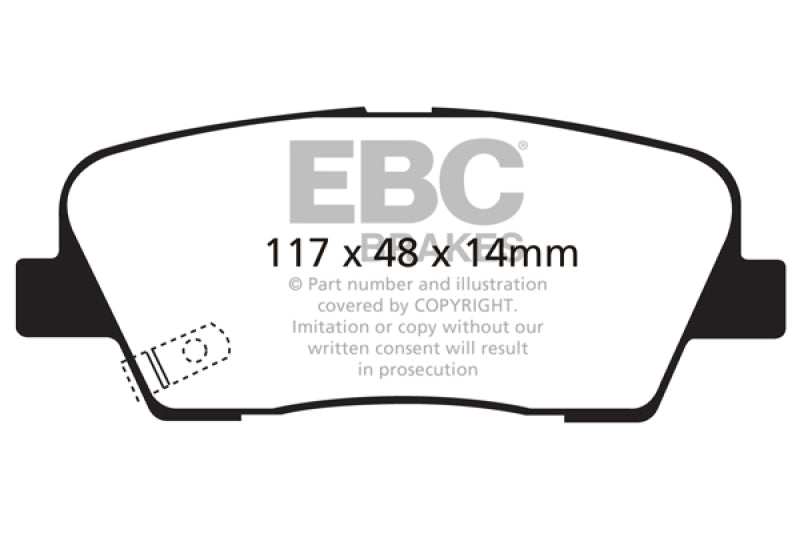 Brake Pads - Performance EBCDP31806C EBC