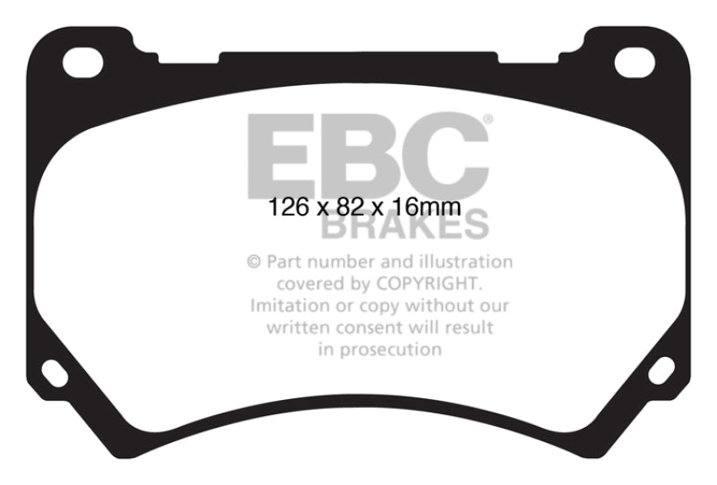Brake Pads - OE EBCUD1396 EBC