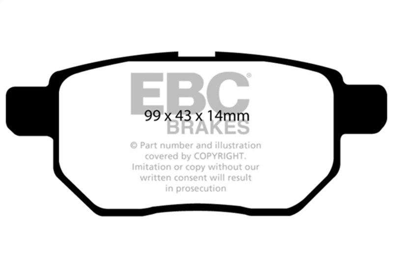 Brake Pads - Performance EBCDP21947 EBC