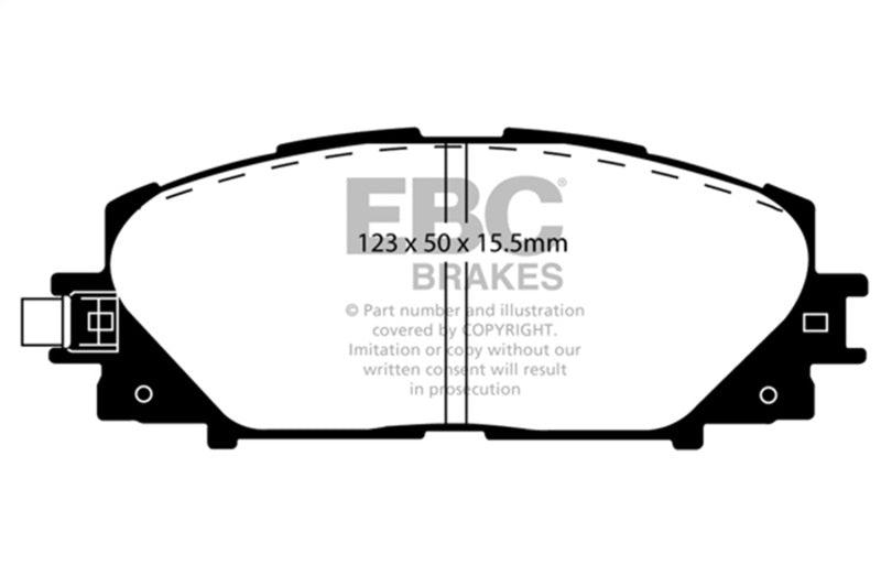 Brake Pads - OE EBCUD11841 EBC
