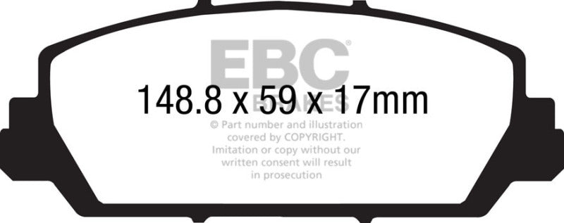 Brake Pads - Performance EBCDP21896 EBC