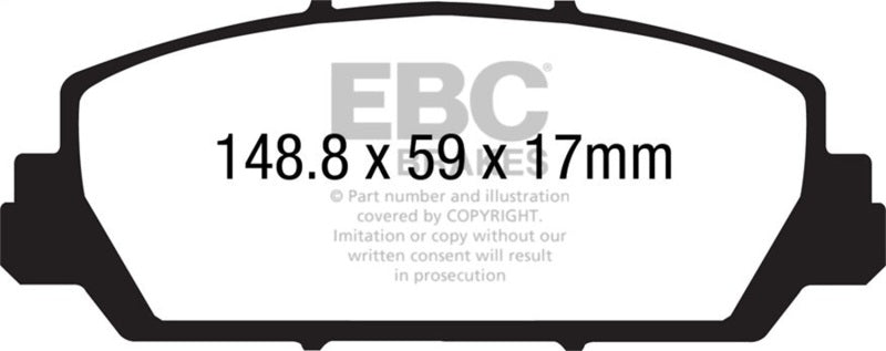 Brake Pads - Performance EBCDP41896R EBC