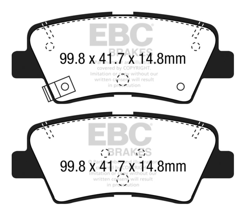 Brake Pads - Performance EBCDP22188 EBC