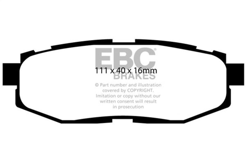 Brake Pads - Performance EBCDP31758C EBC