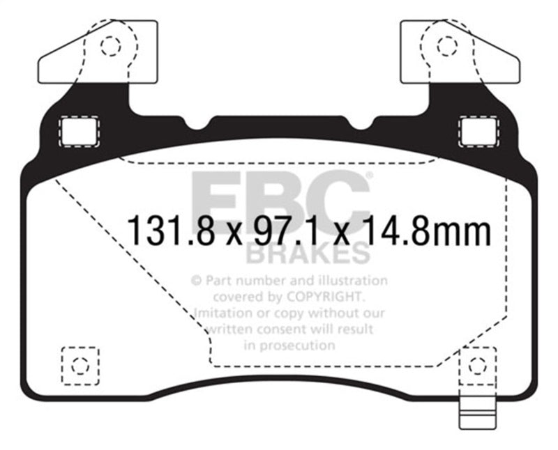 Brake Pads - Performance EBCDP23028 EBC