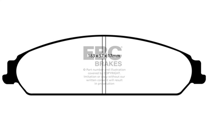 Brake Pads - Performance EBCDP21724 EBC