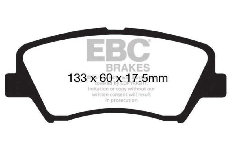 Brake Pads - Performance EBCDP31874C EBC