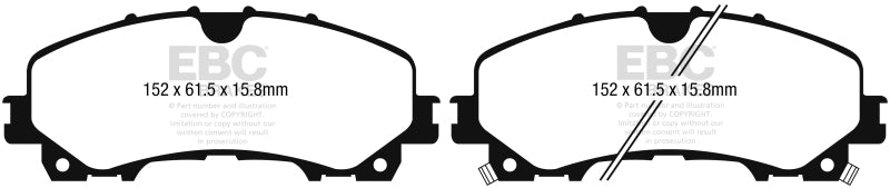 Brake Pads - Performance EBCDP23036 EBC