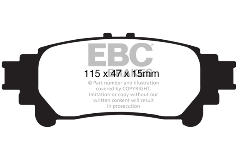 Brake Pads - Performance EBCDP41850R EBC