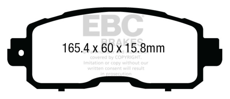 Brake Pads - Performance EBCDP23011 EBC