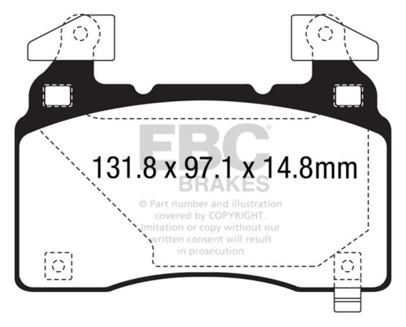 Brake Pads - Performance EBCDP43028R EBC