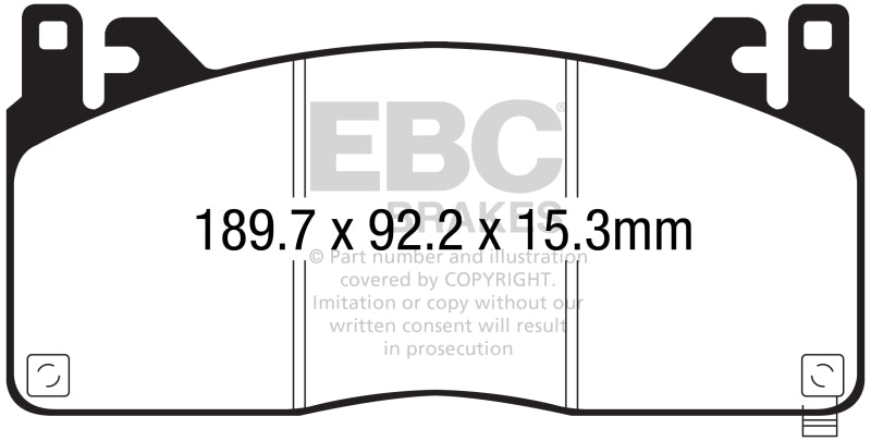 Brake Pads - Performance EBCDP43055R EBC