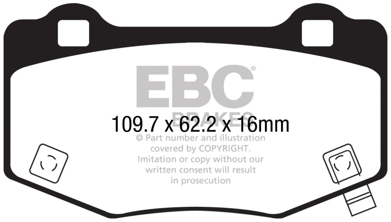 Brake Pads - Performance EBCDP43056R EBC