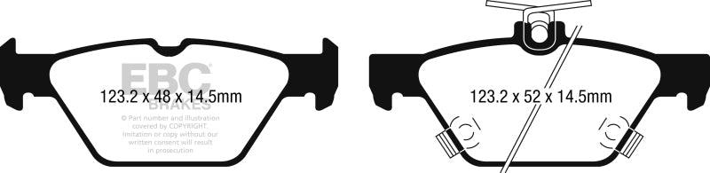 Brake Pads - Performance EBCDP42257R EBC