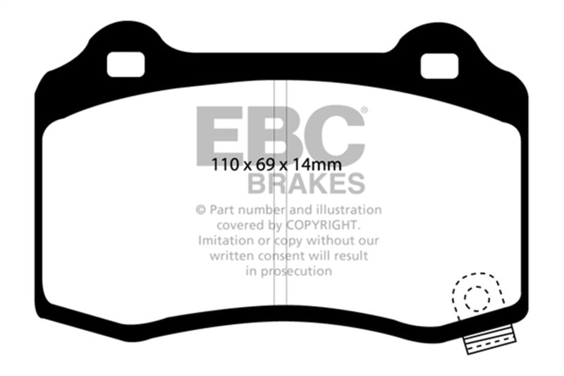 Brake Pads - Performance EBCDP31788C EBC