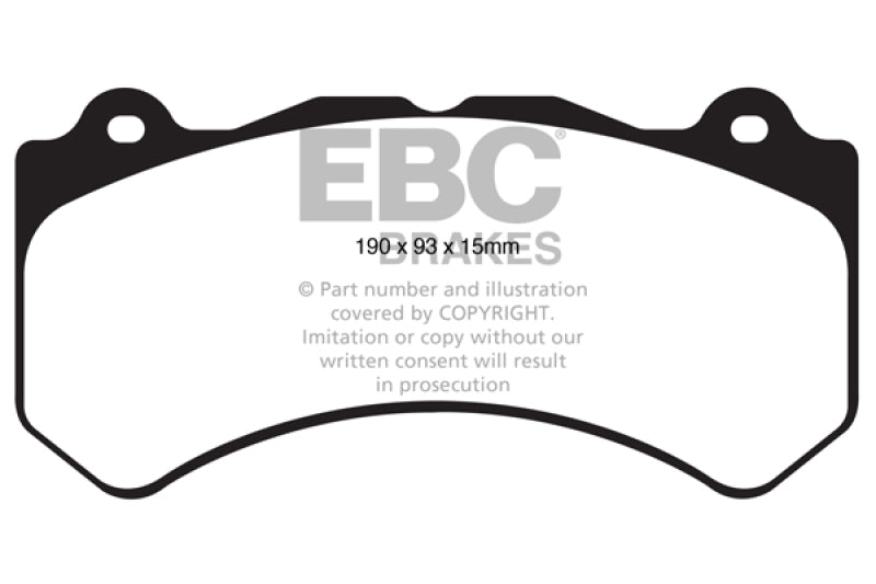Brake Pads - OE EBCUD1405 EBC