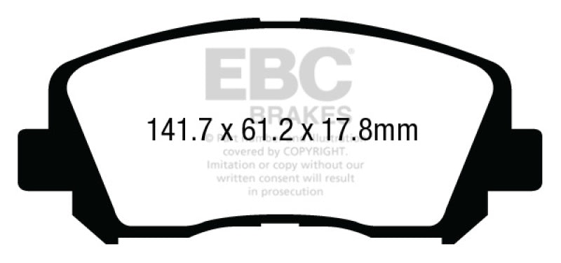 Brake Pads - Performance EBCDP23007 EBC