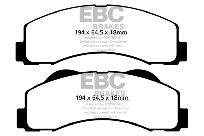 Brake Pads - Performance EBCDP41855R EBC