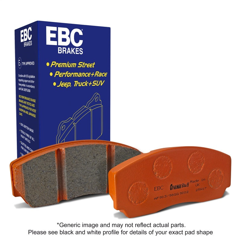 Brake Pads - Performance EBCED93037 EBC