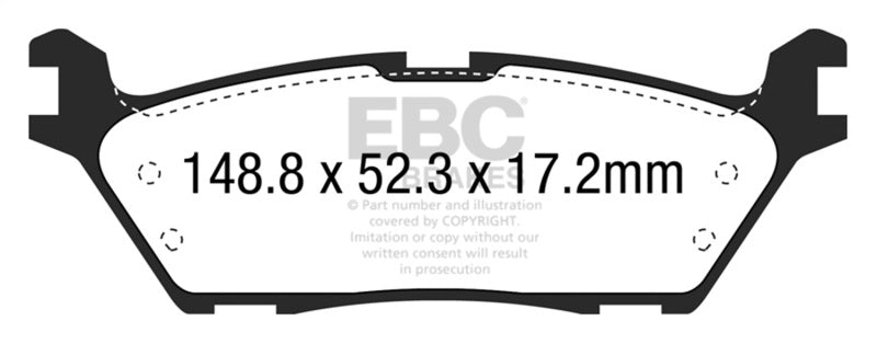 Brake Pads - Performance EBCED93037 EBC