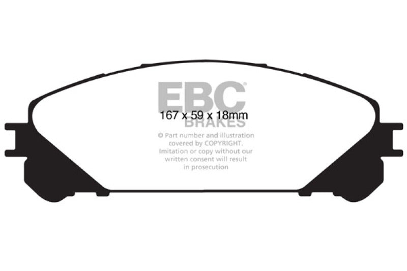 Brake Pads - Performance EBCDP31837C EBC