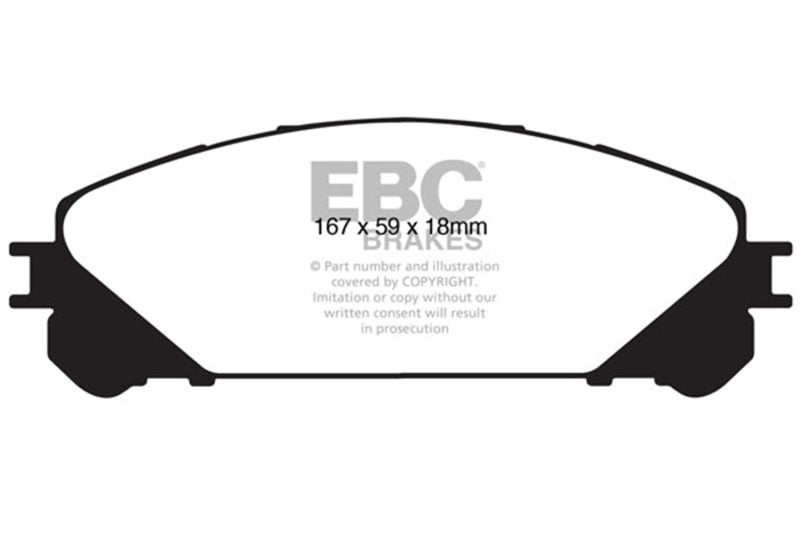 Brake Pads - OE EBCUD1324 EBC