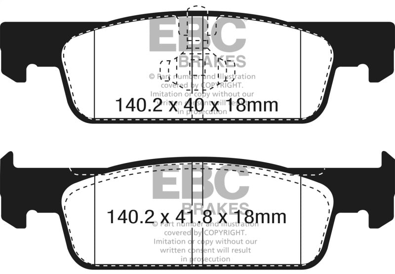 Brake Pads - Performance EBCDP22335 EBC