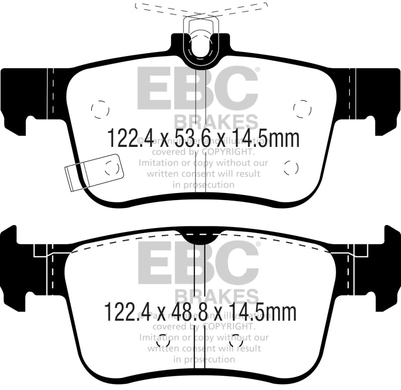 Brake Pads - Performance EBCDP42301R EBC