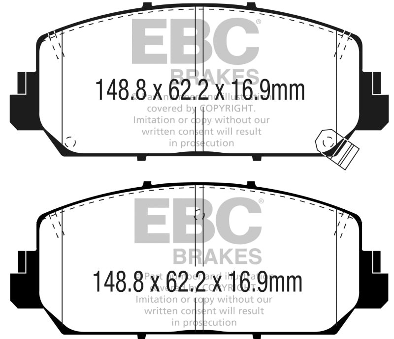 Brake Pads - Performance EBCDP43049R EBC