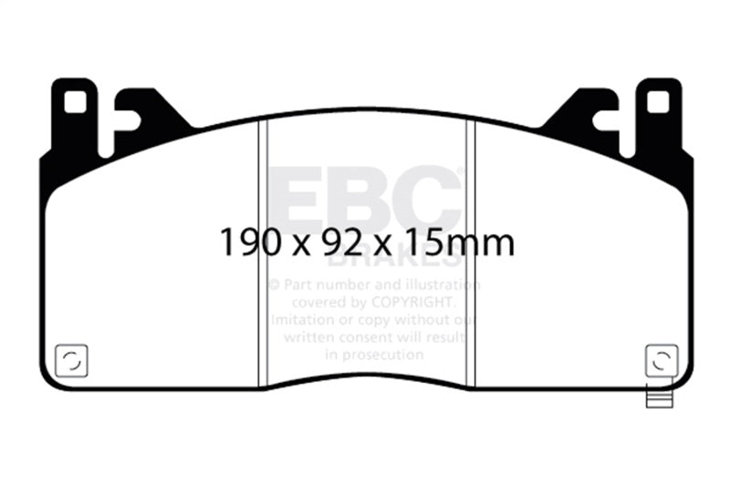 Brake Pads - Racing EBCDP53055NDX EBC