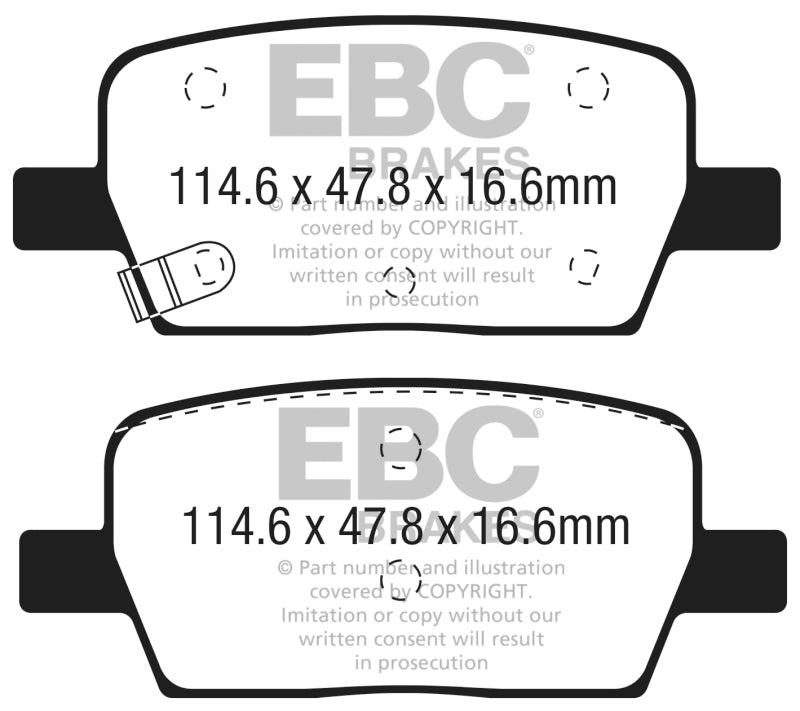 Brake Pads - Performance EBCDP33064C EBC