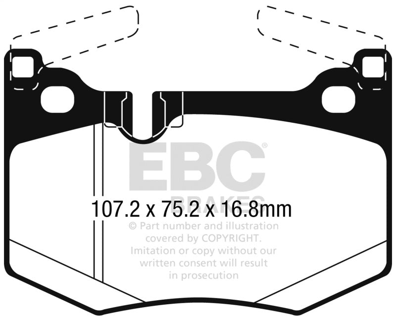 Brake Pads - Racing EBCDP52261NDX EBC