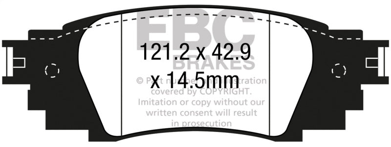 Brake Pads - Performance EBCDP43080R EBC