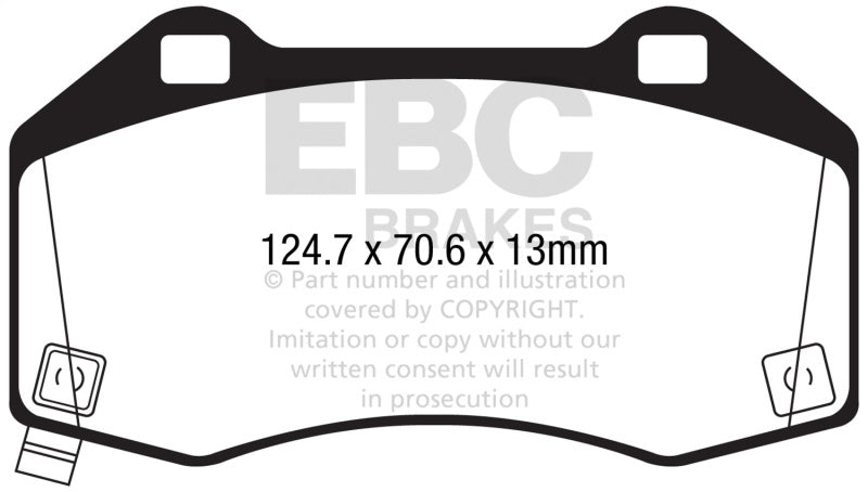 Brake Pads - Performance EBCDP32286C EBC