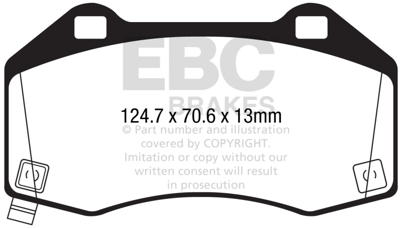 Brake Pads - OE EBCUD13791 EBC