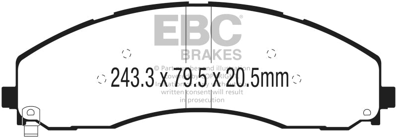 Brake Pads - Performance EBCDP43078R EBC